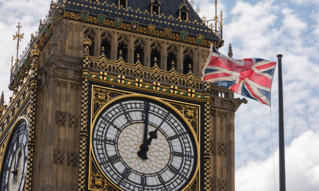 In Groot-Brittannië wint geluk het langzaam van werk